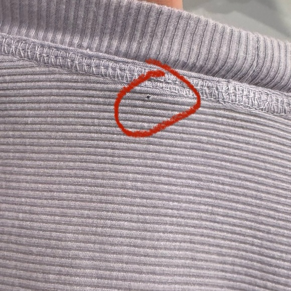 Free People FP One Blake Thermal Purple Oversized Bohemian Boho Layering  Large - Picture 11 of 13